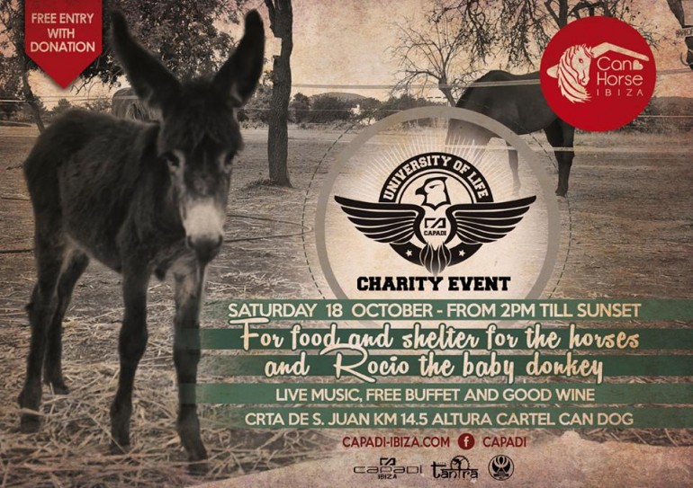 CAPADI JOINS FORCES WITH CAN HORSE IBIZA  FOR END OF SEASON CHARITY EVENT